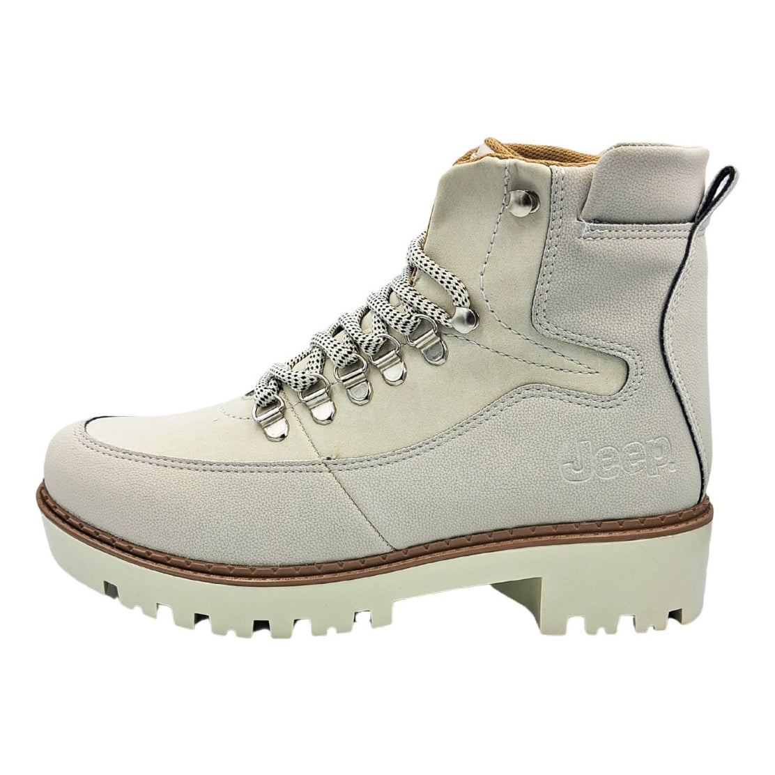 Botas Jeep Mujer 050-50 Arena Casual Originales