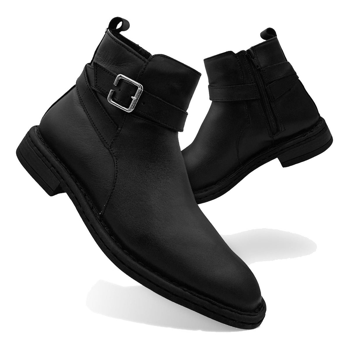 Botin Para Hombre Lobo Solo Modelo 7948 Piel Genuina