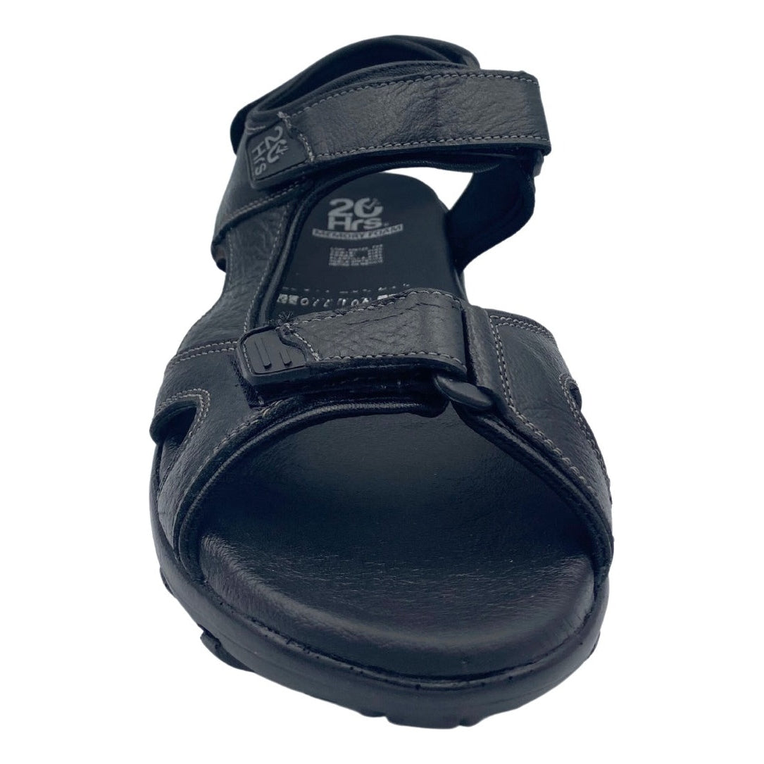 Sandalia Huarache De Piel Para Hombre Cómodo 20 Hrs 401