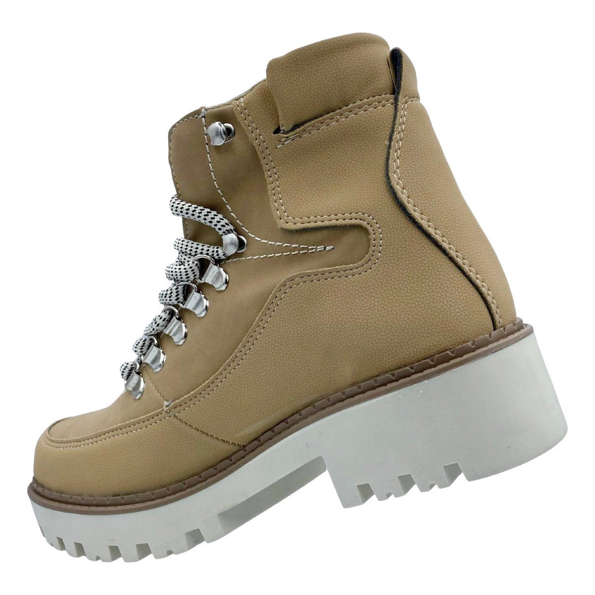 Botas Jeep Mujer 050-50 Arena Casual Originales