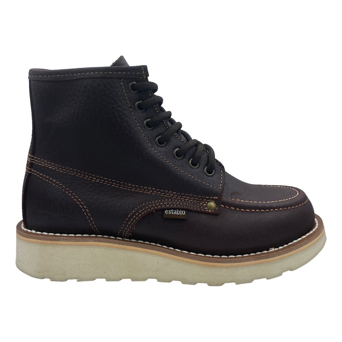 Bota Botín Establo Piel Res De Trabajo Modelo 518