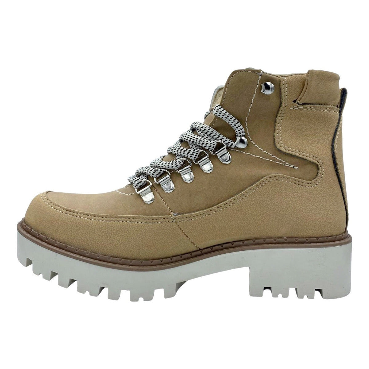 Botas Jeep Mujer 050-50 Arena Casual Originales