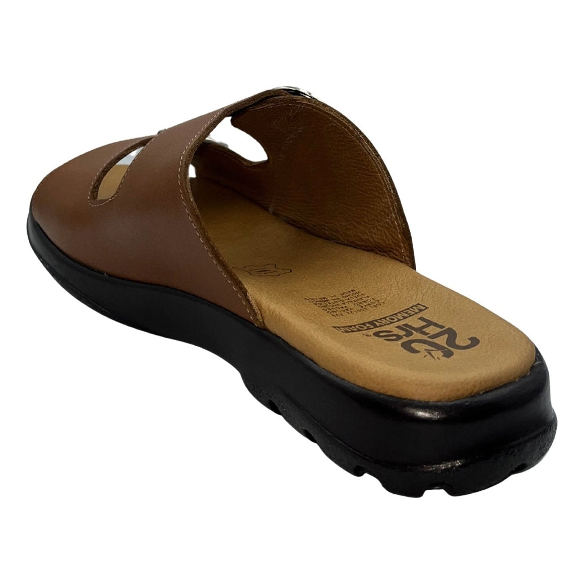 Sandalia Huarache De Piel Para Mujer Cómodo 20 Hrs 1007