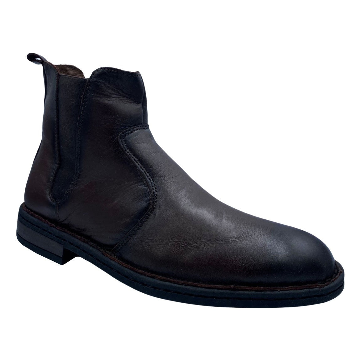 Botín De Piel Moda Hombre Lobo Solo Modelo 7949