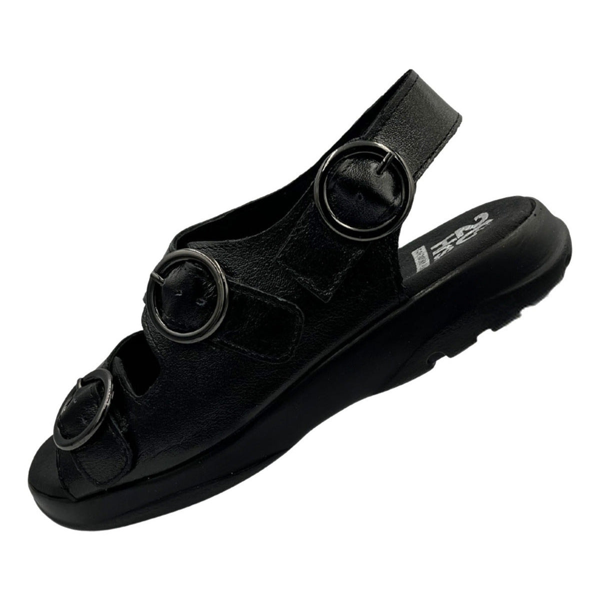 Sandalia Huarache De Piel Para Mujer Cómodo 20 Hrs 1010