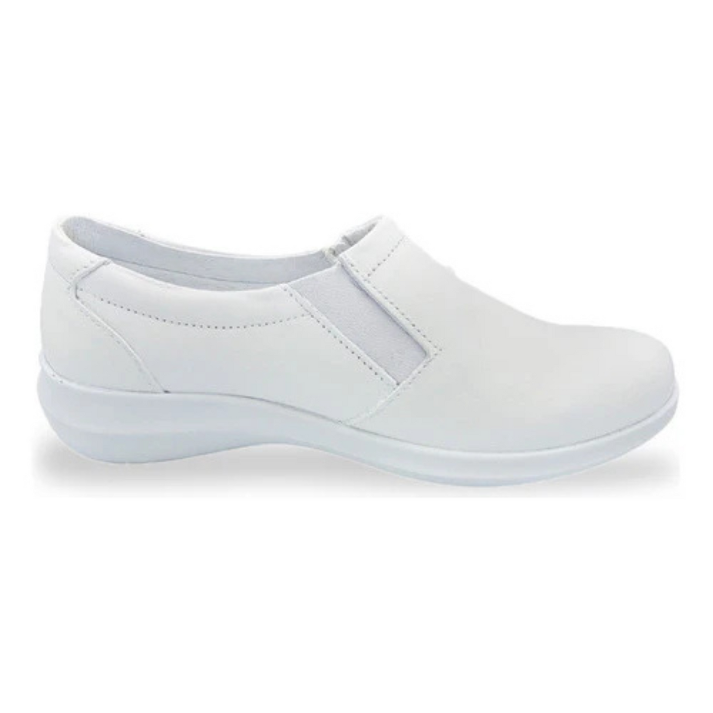 Zapato Blanco De Piel Cómodo Cierre 20 Hrs 149