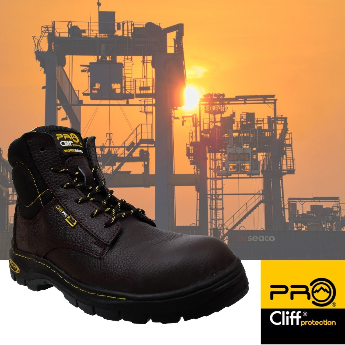Bota Dieléctrica De Seguridad Industrial Cliff 5303