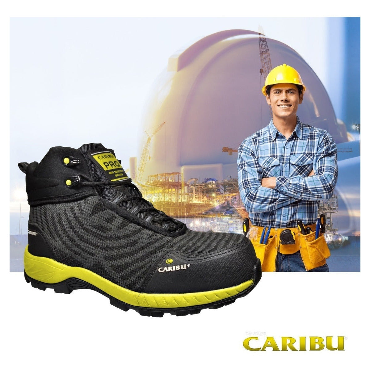 Bota Caribú 340 Industrial Con Casco