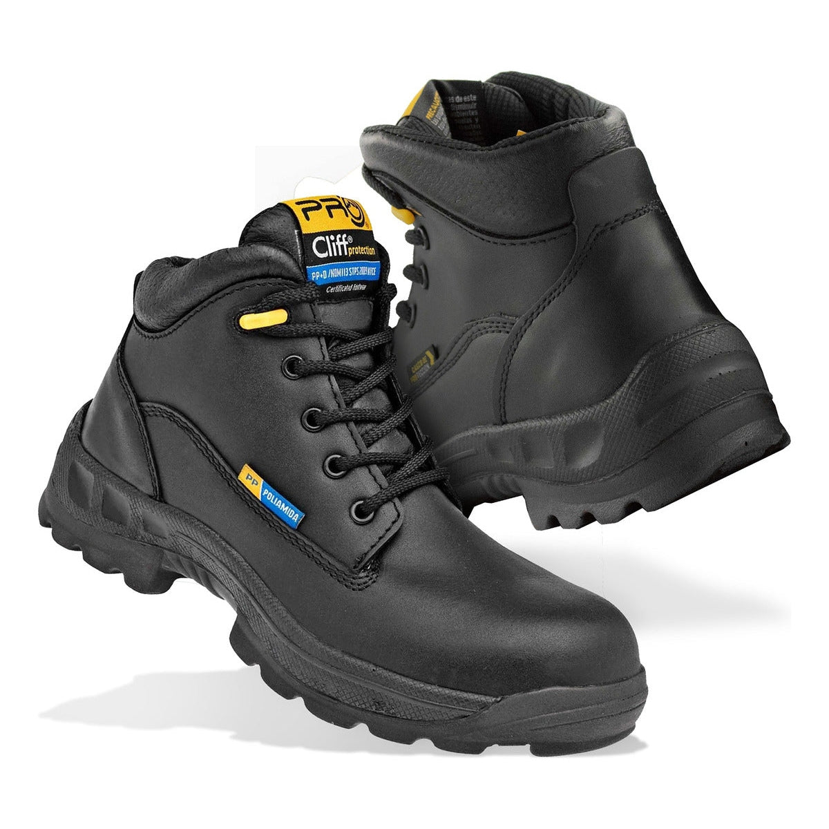 Bota Seguridad Industrial Cliff 330 Dieléctrica Poliamida