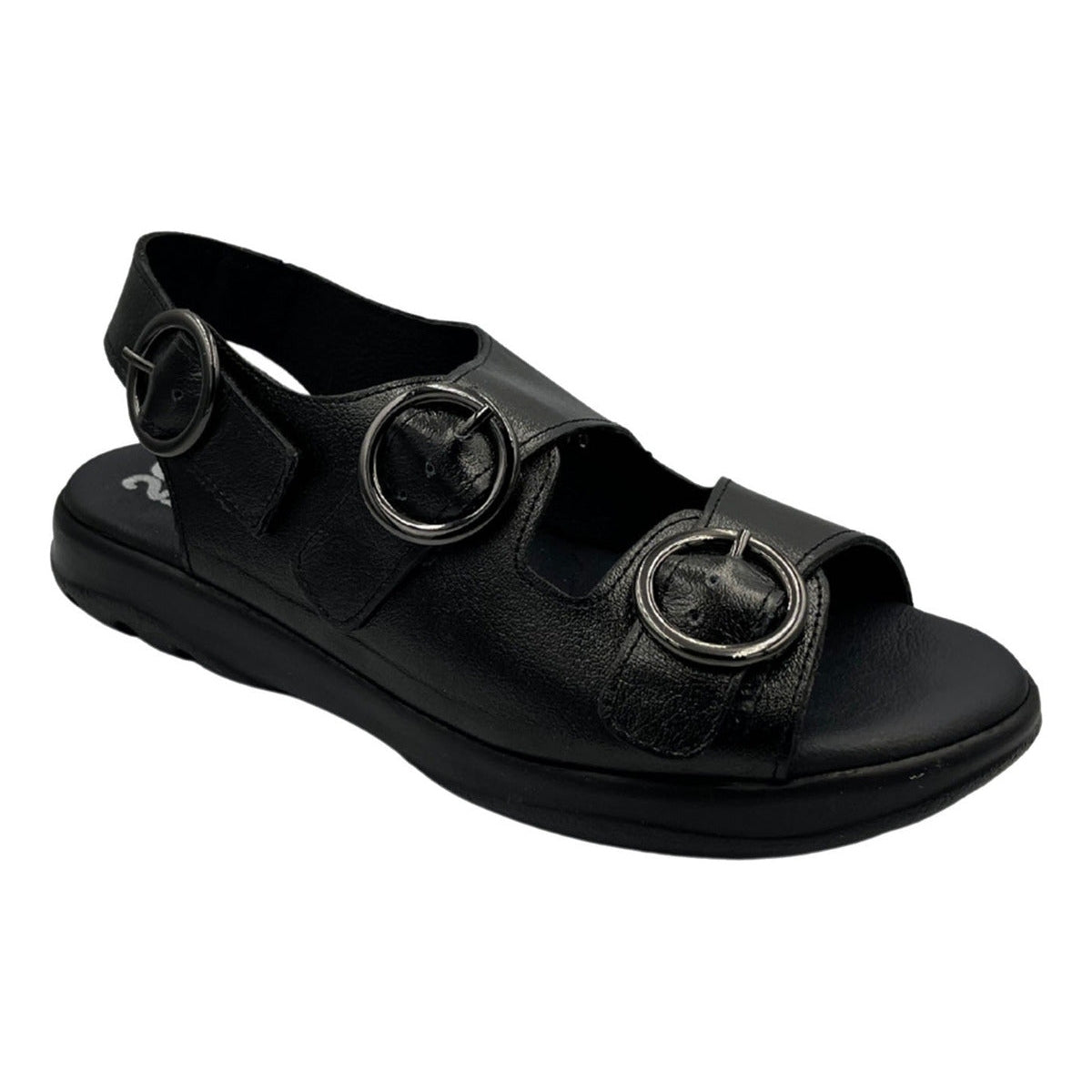 Sandalia Huarache De Piel Para Mujer Cómodo 20 Hrs 1010