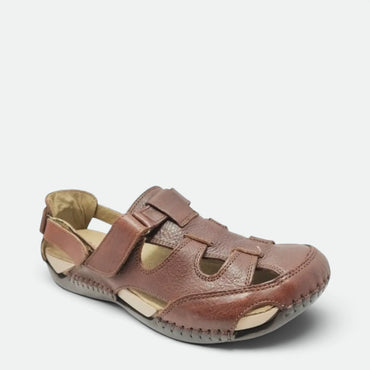 Huarache Sandalia De Piel Lobo Solo Para Dama Modelo 1801