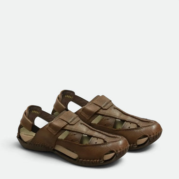 Huarache Tejido Dama Lobo Solo 1943 Sandalia Piel