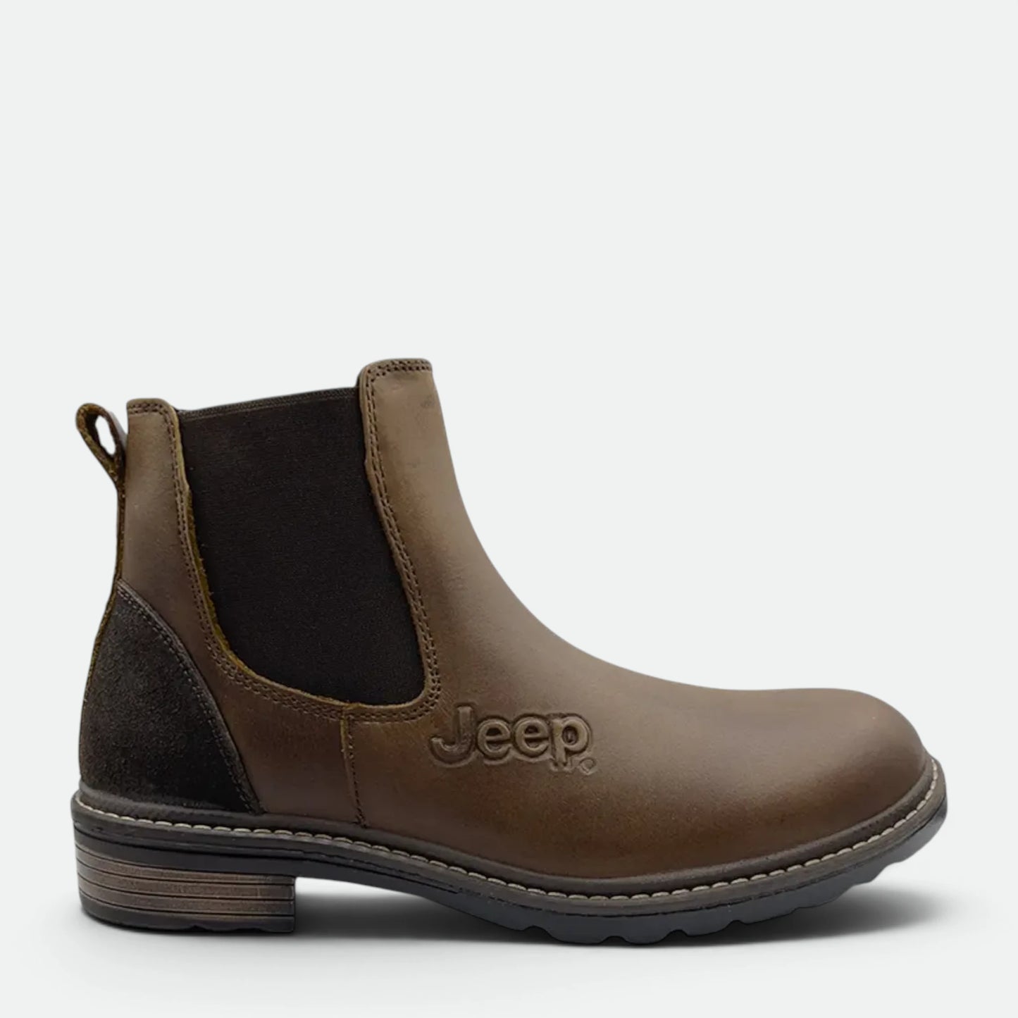 Bota Botín Jeep 20101 Caballero Chelsea De Piel