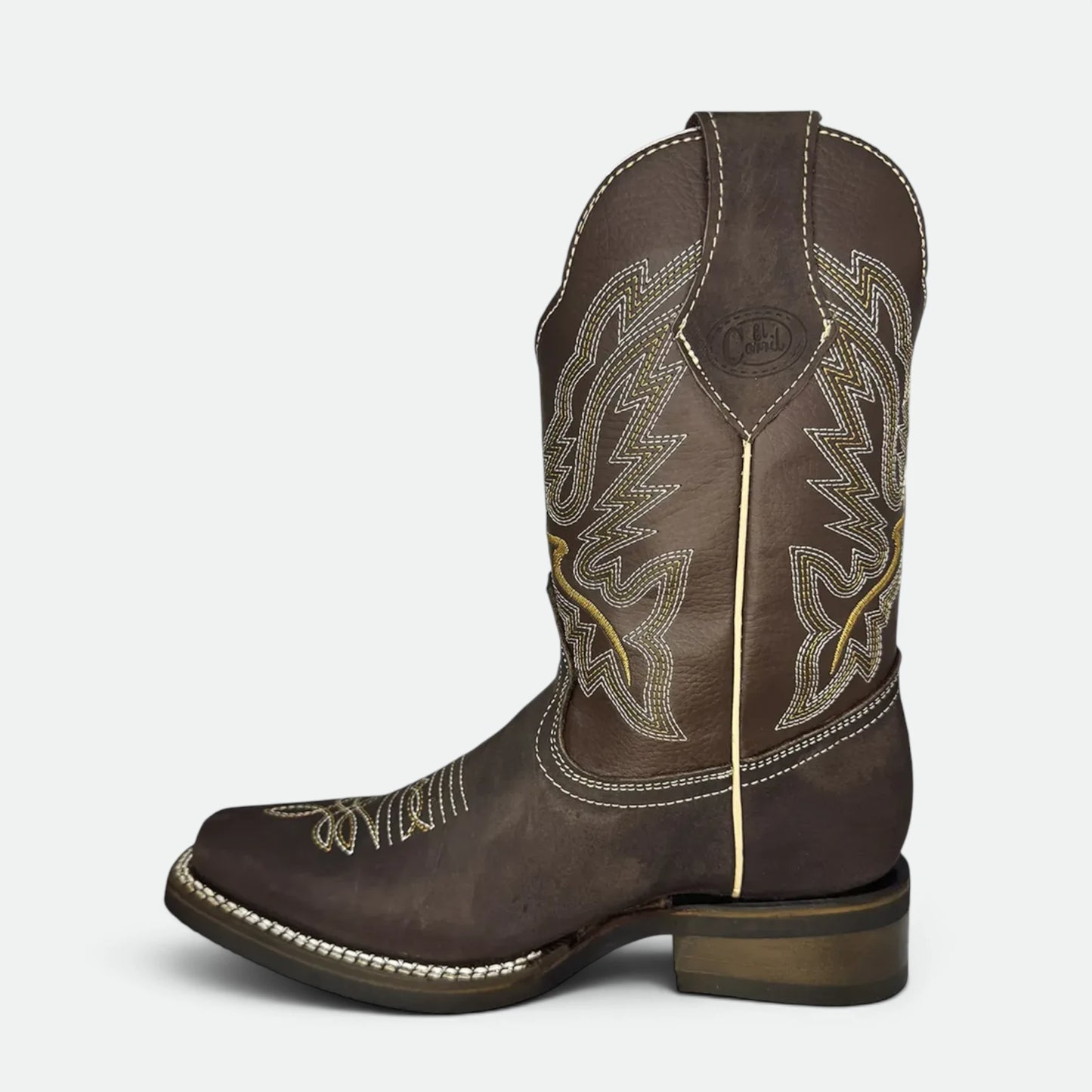 Bota Rodeo El Carril Vaquera Hombre 501 Piel Res
