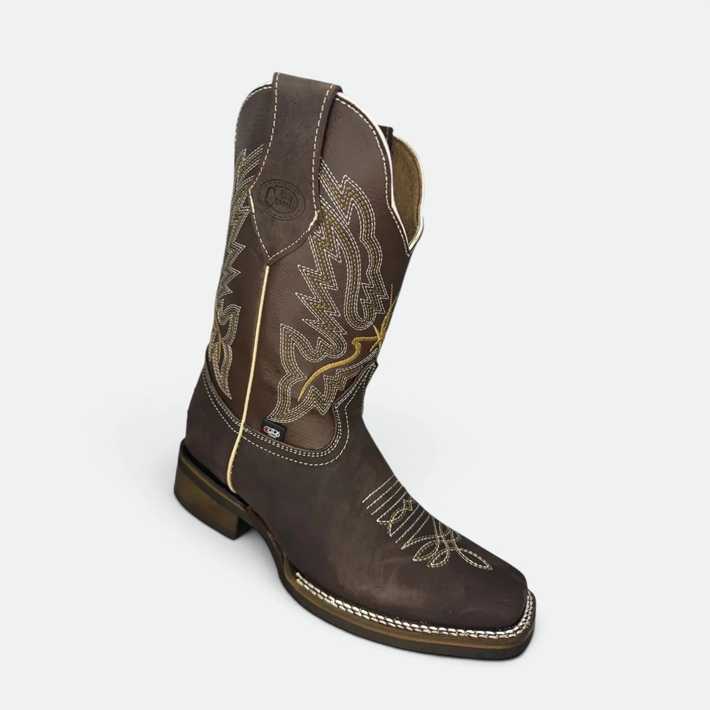 Bota Rodeo El Carril Vaquera Hombre 501 Piel Res