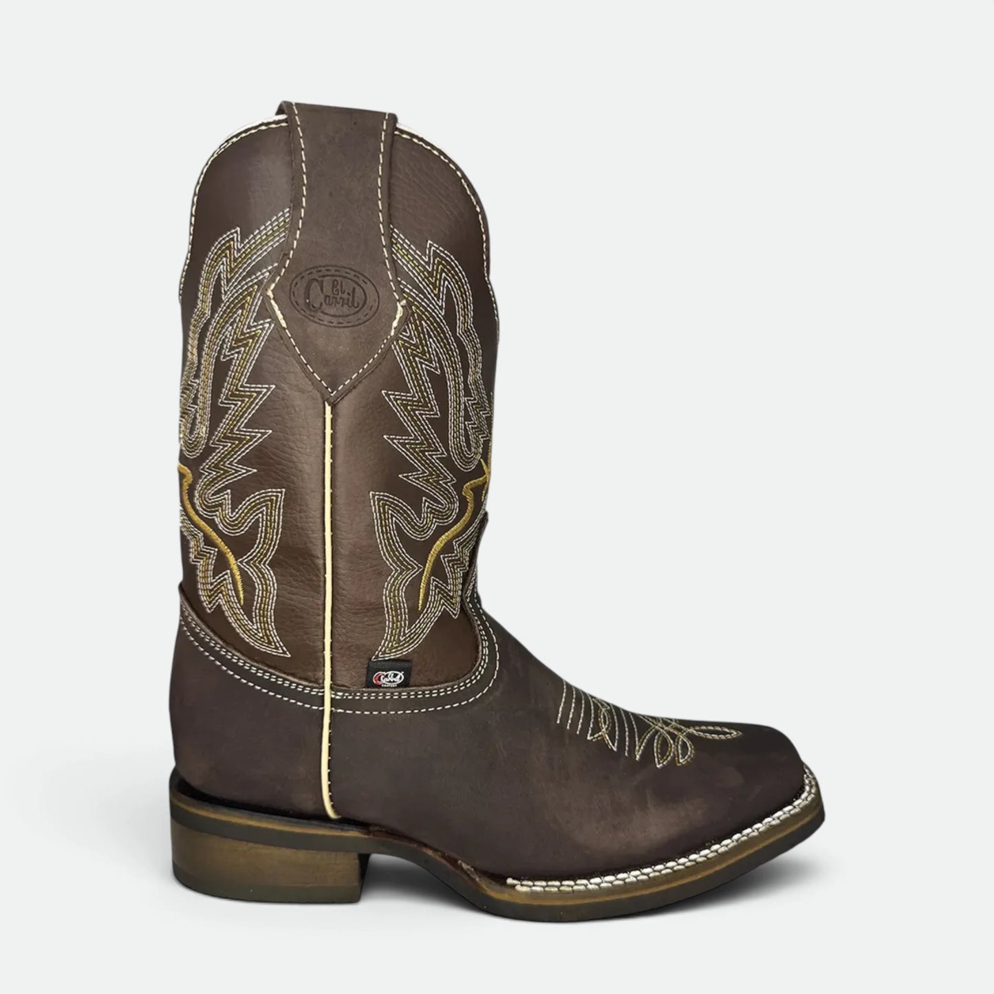 Bota Rodeo El Carril Vaquera Hombre 501 Piel Res