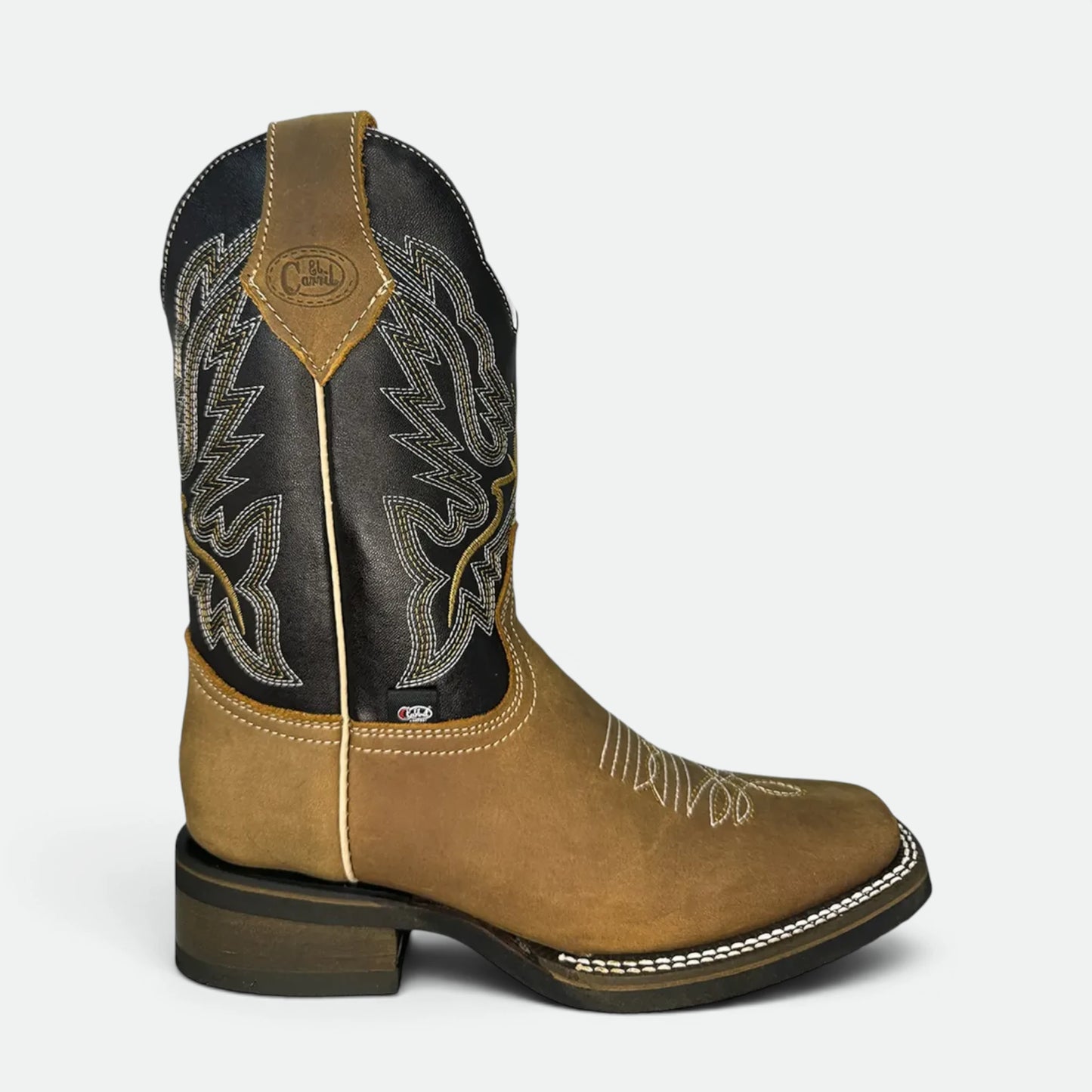 Bota Rodeo El Carril Vaquera Hombre 501 Piel Res