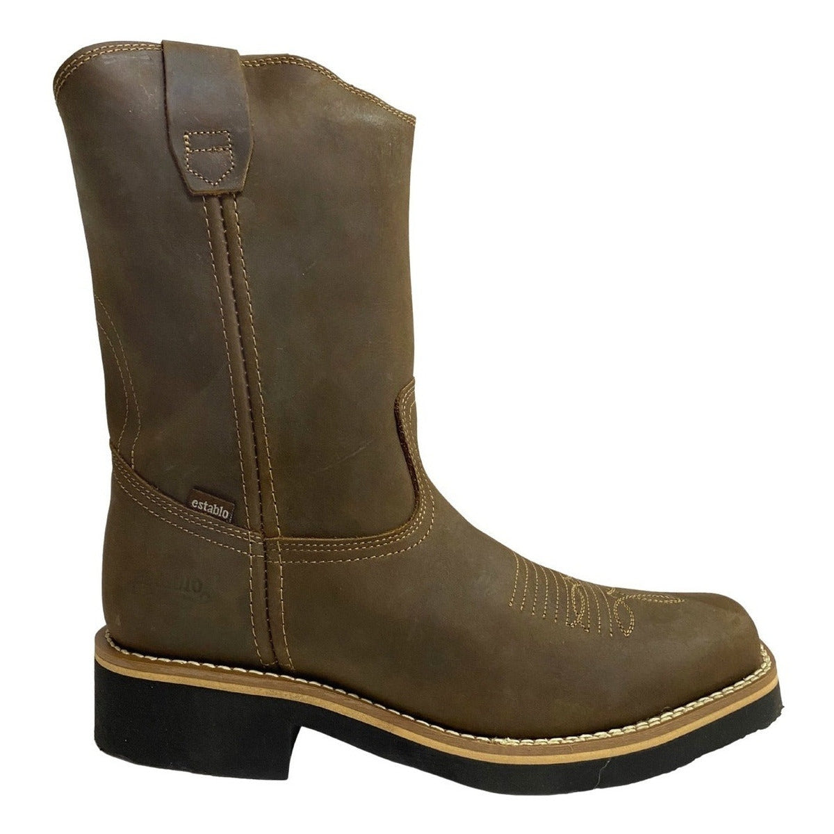 Bota Roper Establo Modelo 977 De Piel Res Horma Rodeo