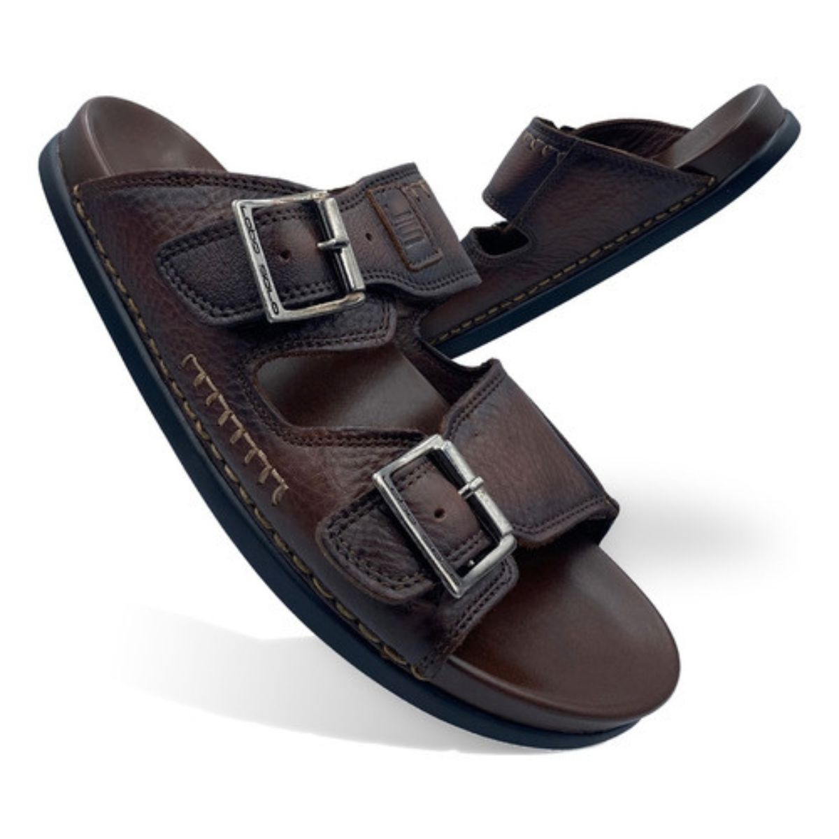 Sandalias Para Caballero Lobo Solo Modelo 6801 Piel