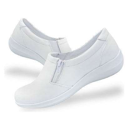 Zapato Para Dama Blanco De Piel 20 Hrs 149