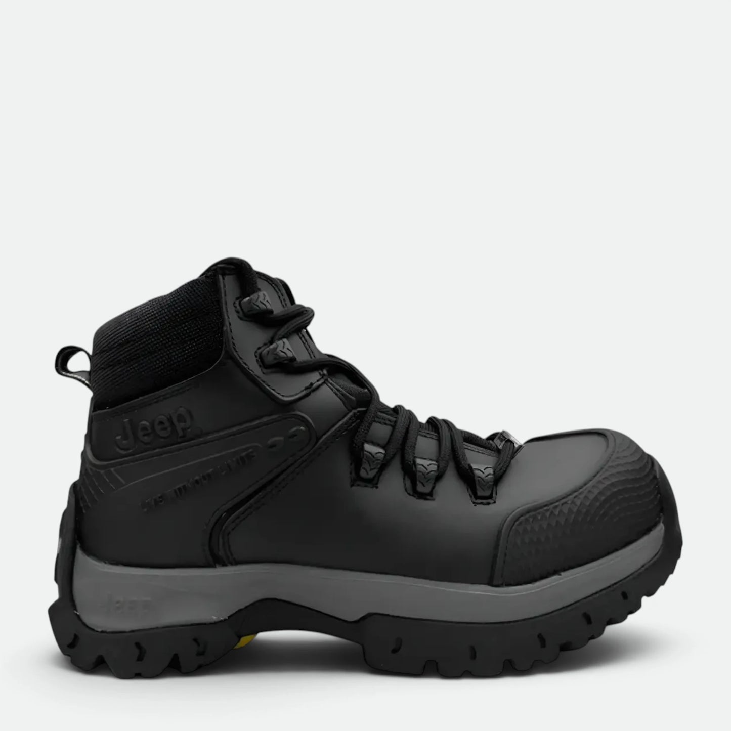Bota Industrial Jeep Modelo 3560 Piel Casco Policarbonato