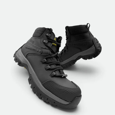 Bota Industrial Jeep Modelo 3560 Piel Casco Policarbonato
