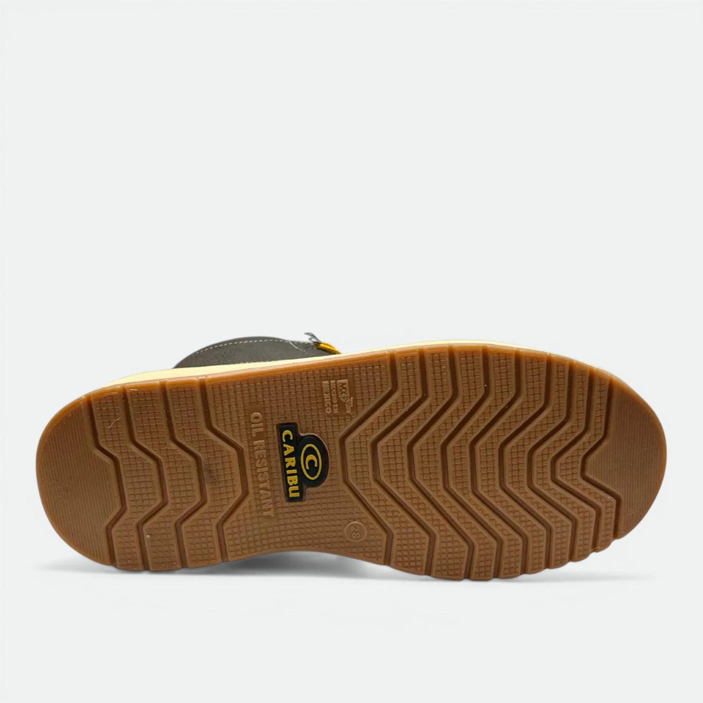 Bota De Trabajo Caribu Modelo 363e De Piel Casual