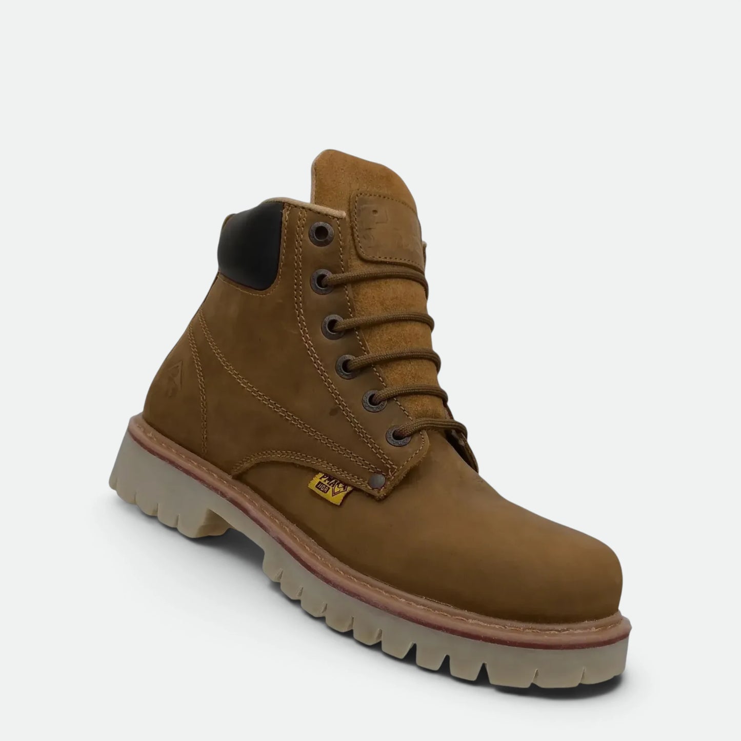 Bota Industrial Pma 36 Con Casco De Acero 100% Piel