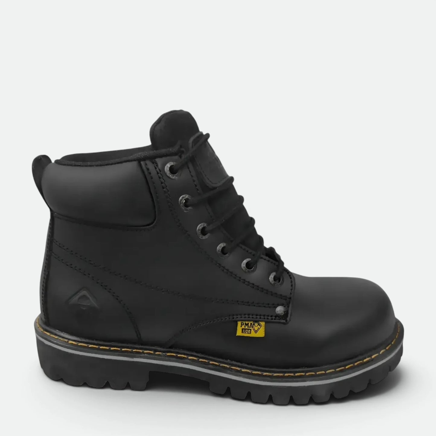 Bota Industrial Pma 36 Con Casco De Acero 100% Piel