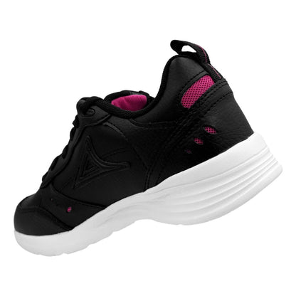 Tenis Casuales Dama Pirma 8502 Piel Negro