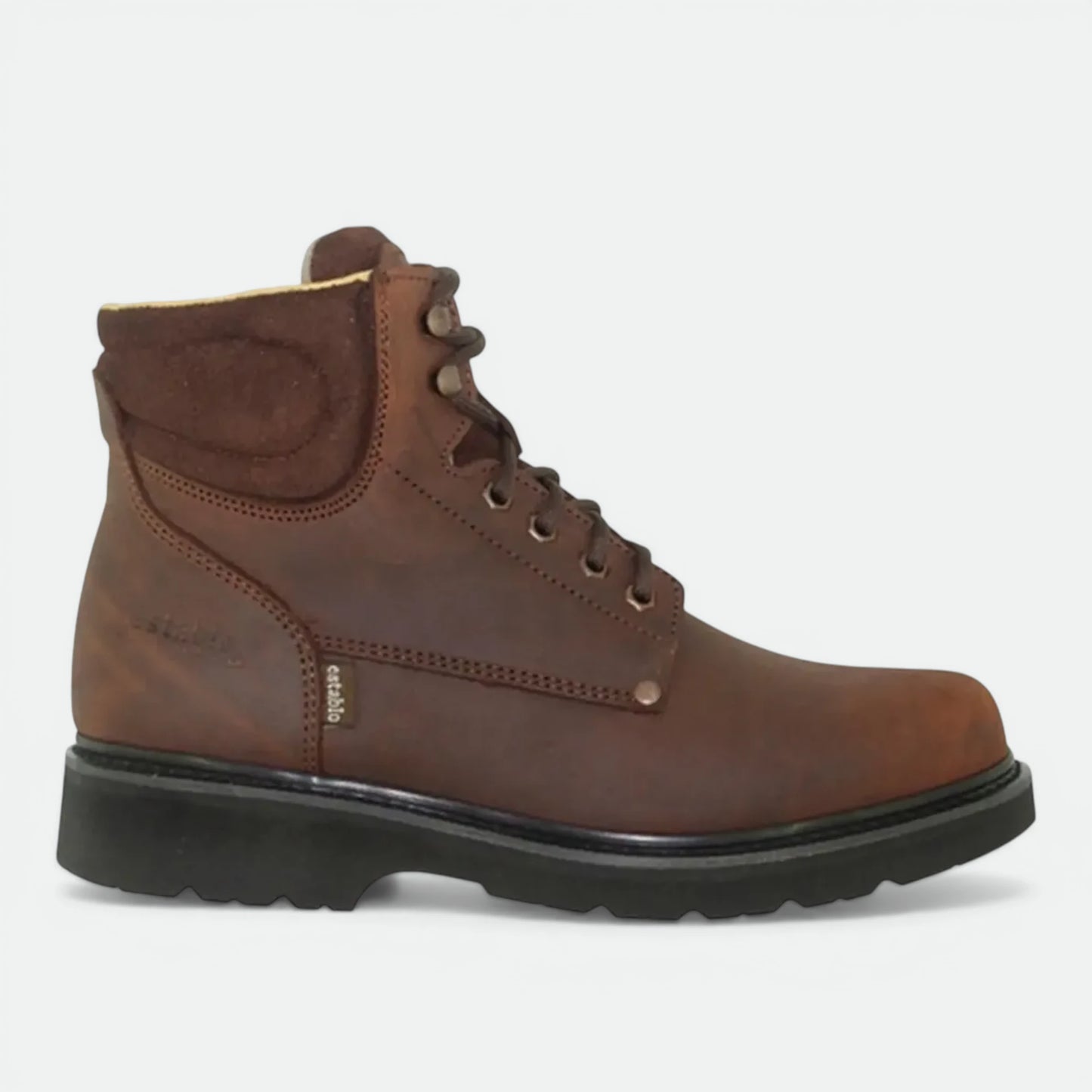 Bota Industrial De Trabajo Con Casquillo Establo Modelo 504
