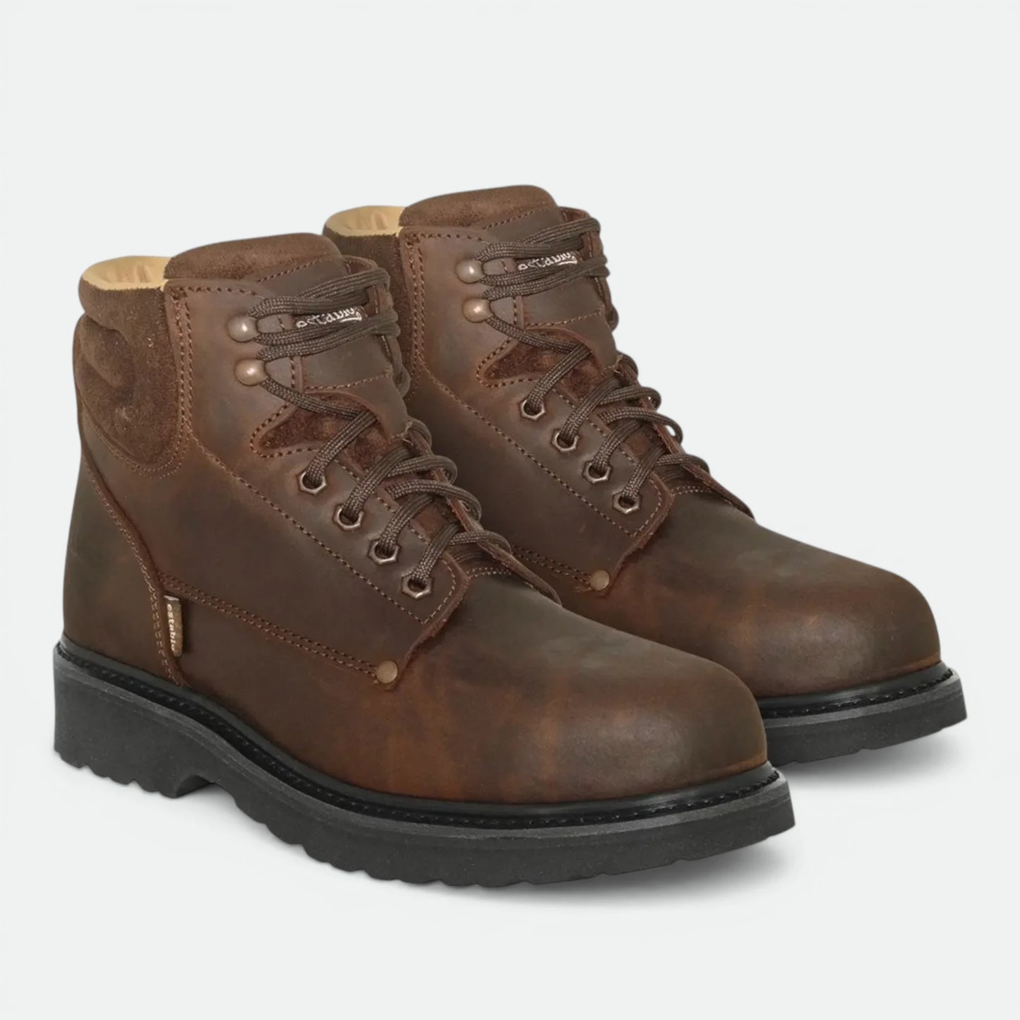 Bota Industrial De Trabajo Con Casquillo Establo Modelo 504