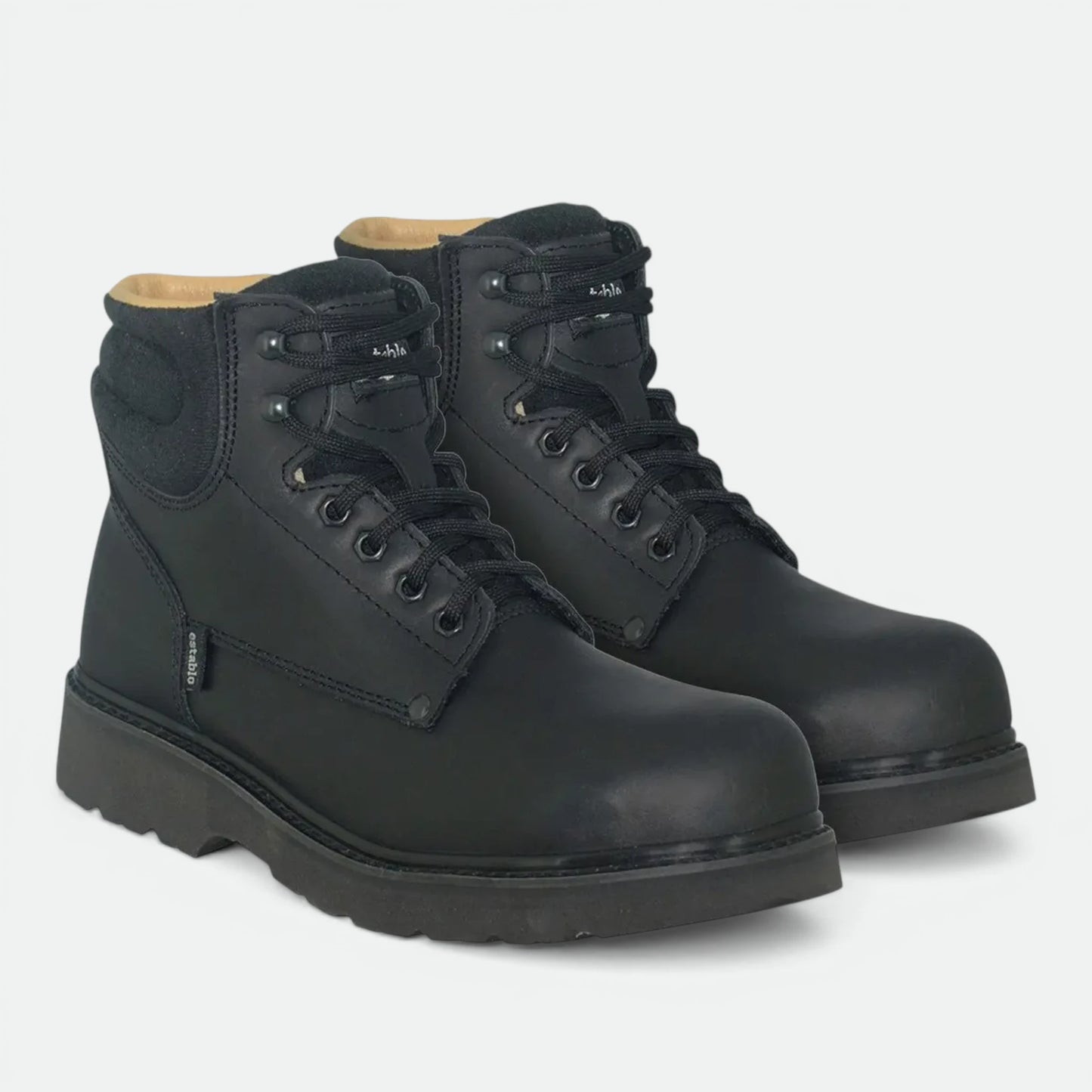 Bota Industrial De Trabajo Con Casquillo Establo Modelo 504