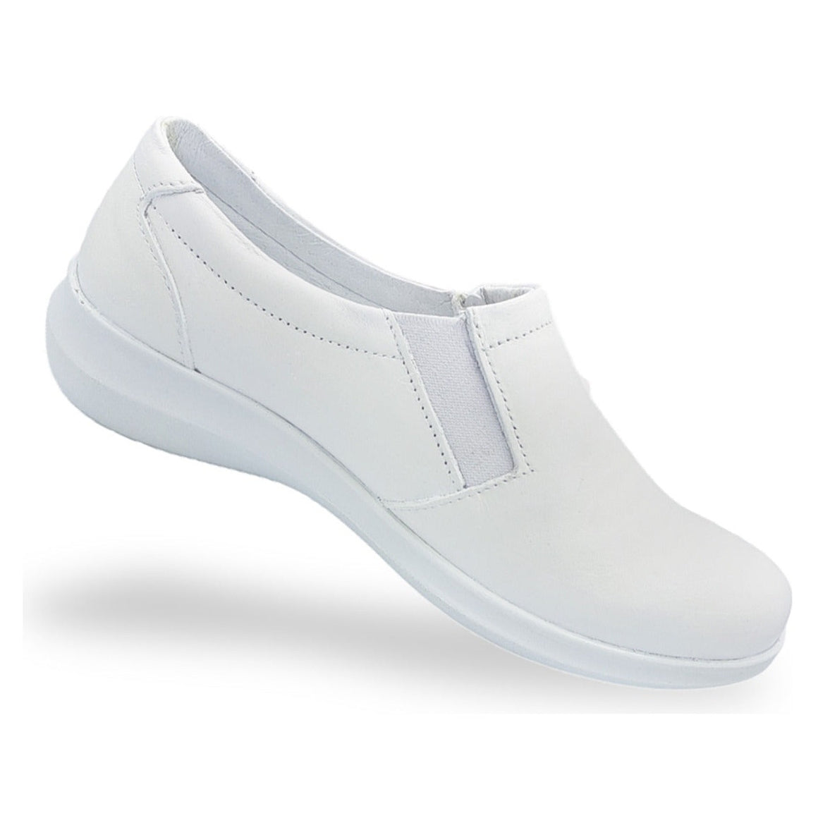 Zapato Para Dama Blanco De Piel 20 Hrs 149