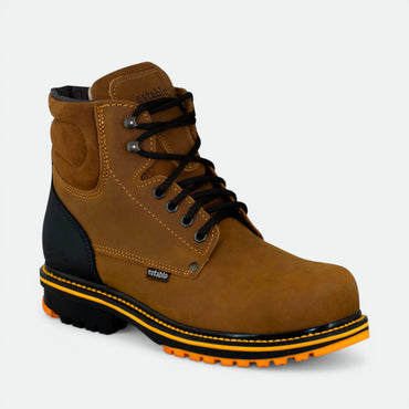 Bota De Trabajo Agujeta Establo Modelo 549 Casco Poliamida
