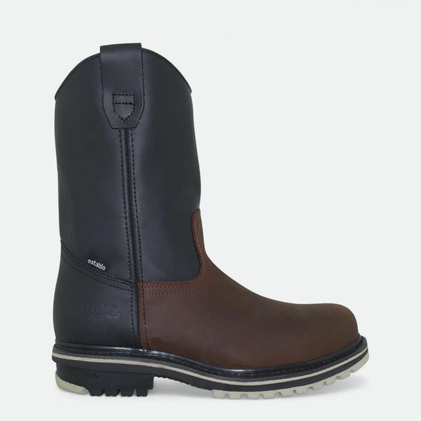 Bota De Trabajo Establo Modelo 563 De Piel