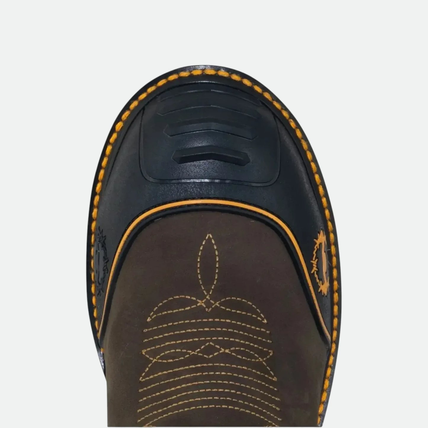 Bota De Trabajo Establo 579 De Piel Con Casco De Acero