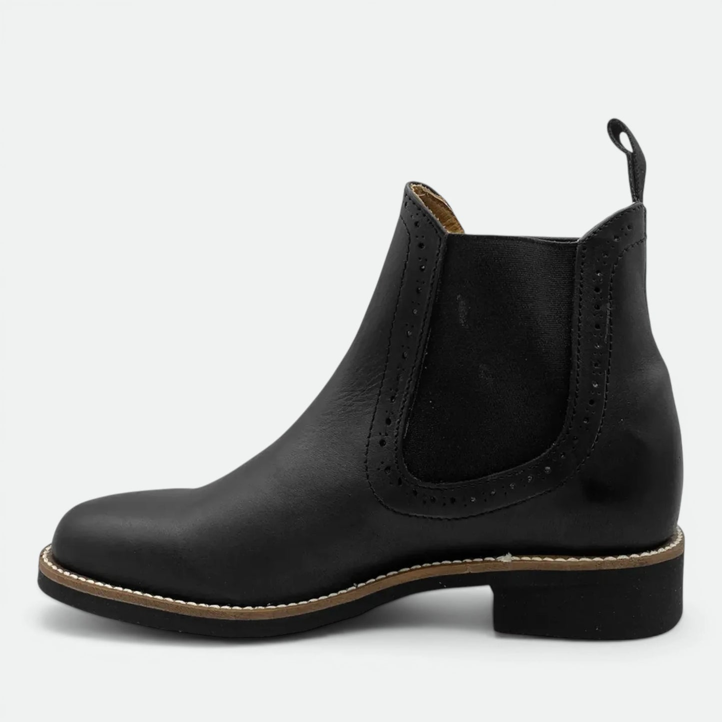 Bota Botin Establo Modelo 641 Piel Res Suela Goma