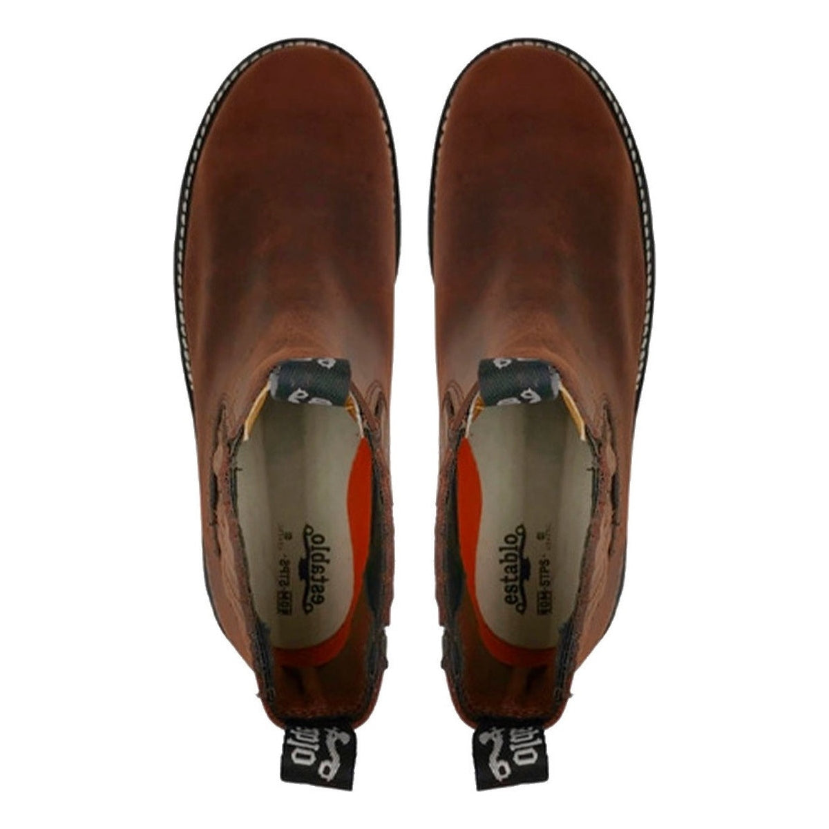 Bota Botin De Trabajo Con Casquillo Establo Modelo 500