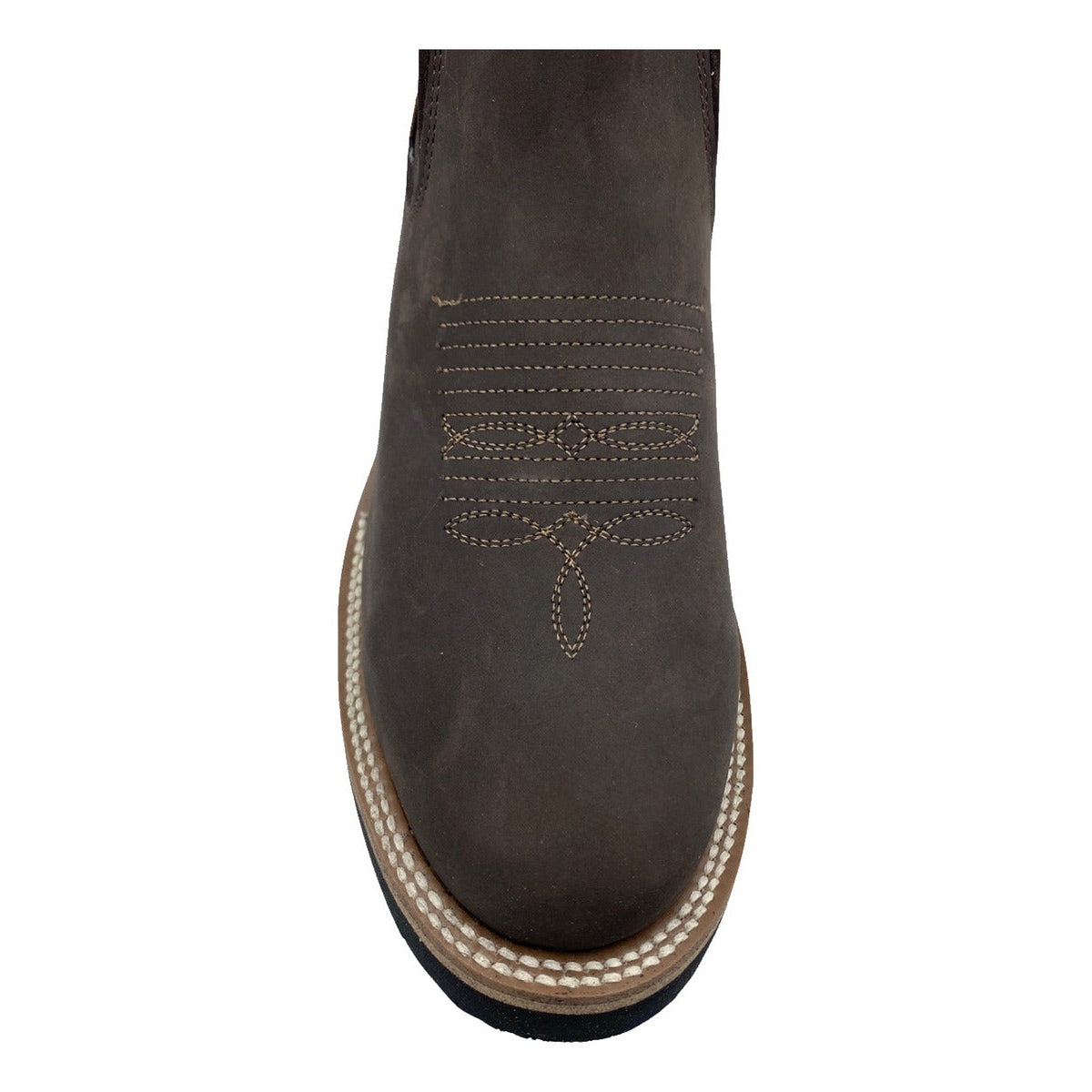 Bota Botin Establo Modelo 980 De Piel Horma Rodeo