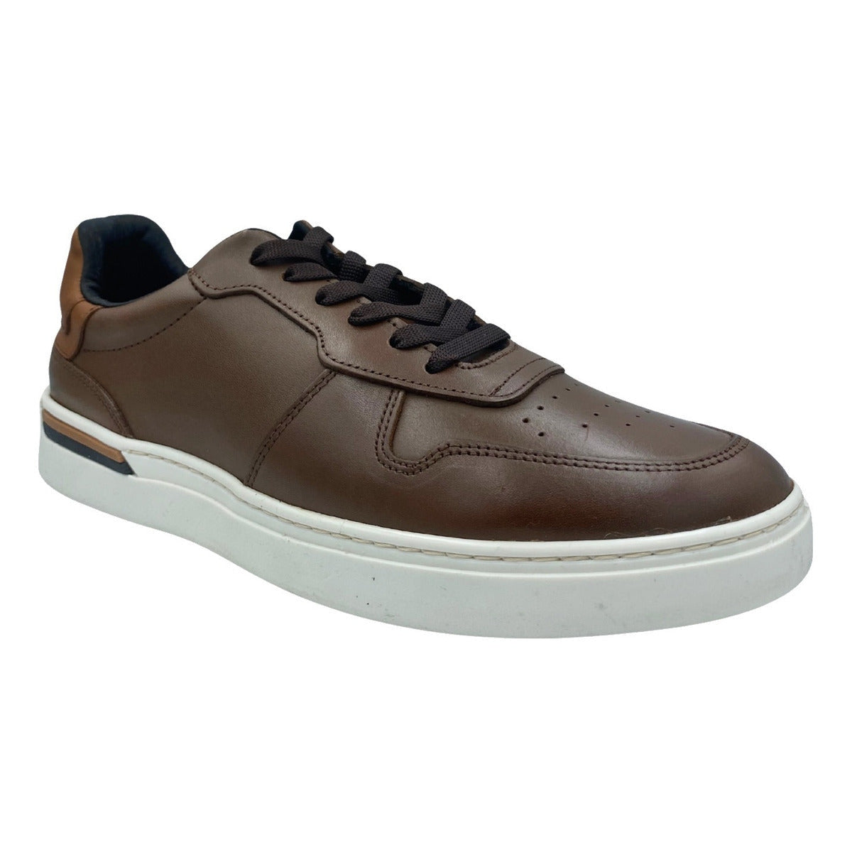 Zapato Tenis Casual De Piel Formal Para Hombre Vertical 4800