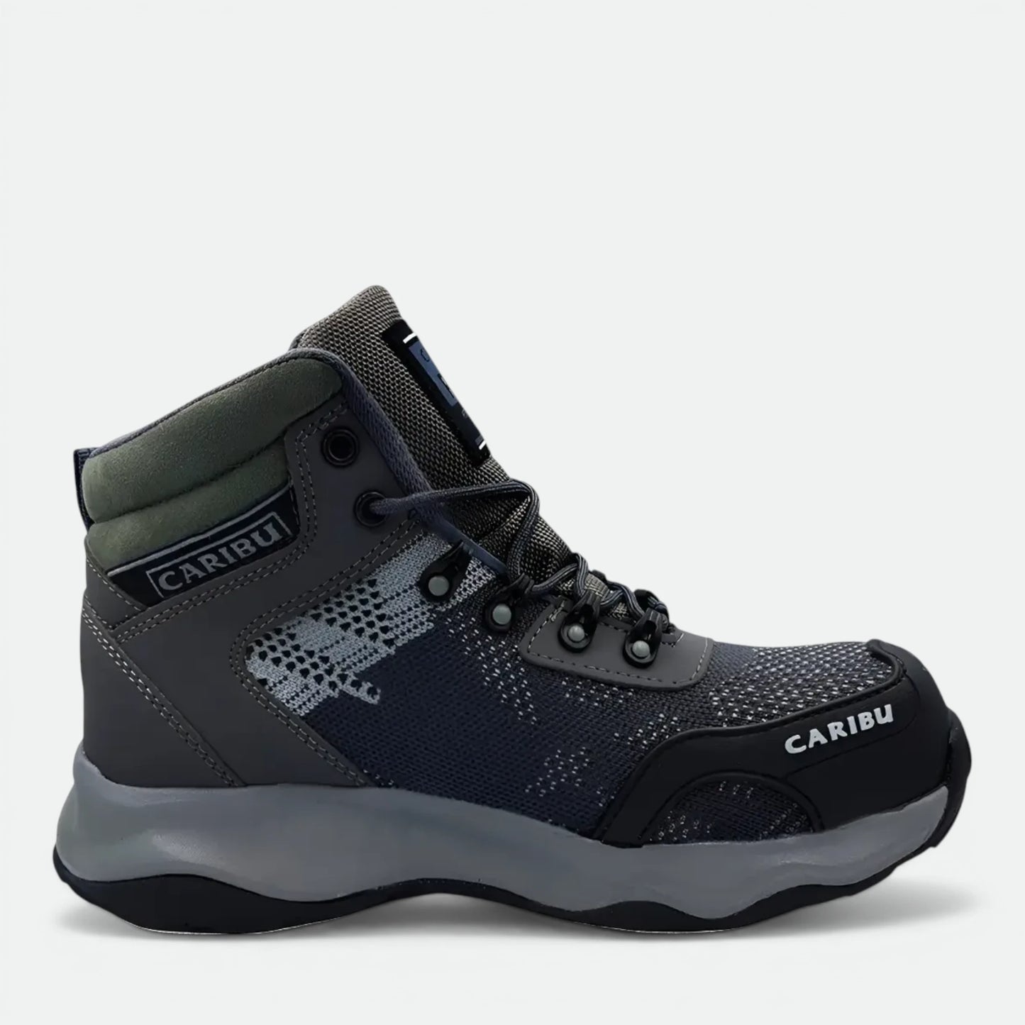 Bota De Seguridad Caribu 952 Industrial Con Casco