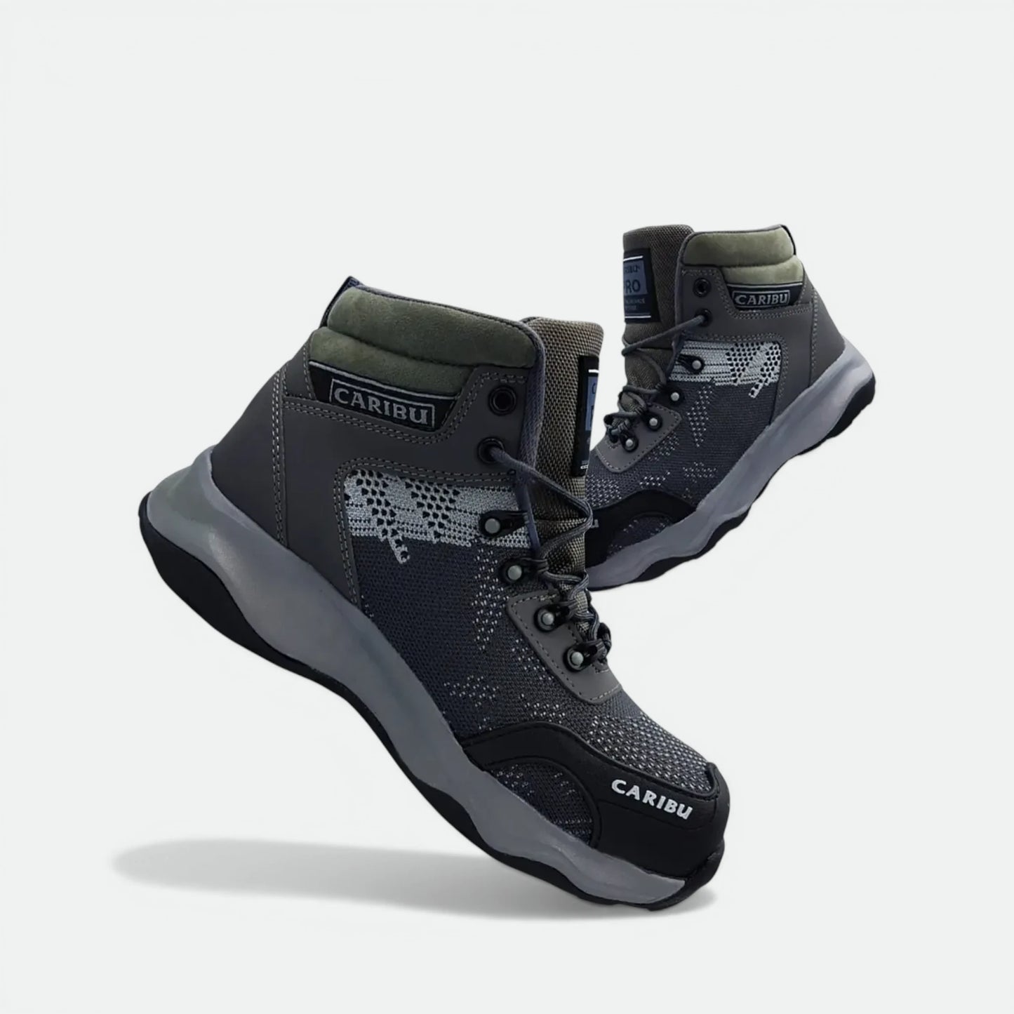 Bota De Seguridad Caribu 952 Industrial Con Casco