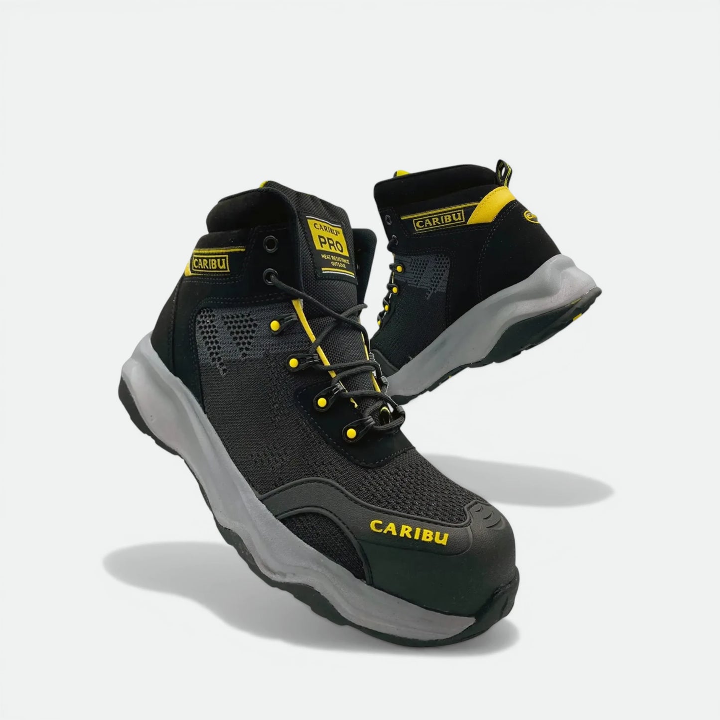 Bota De Seguridad Caribu 952 Industrial Con Casco