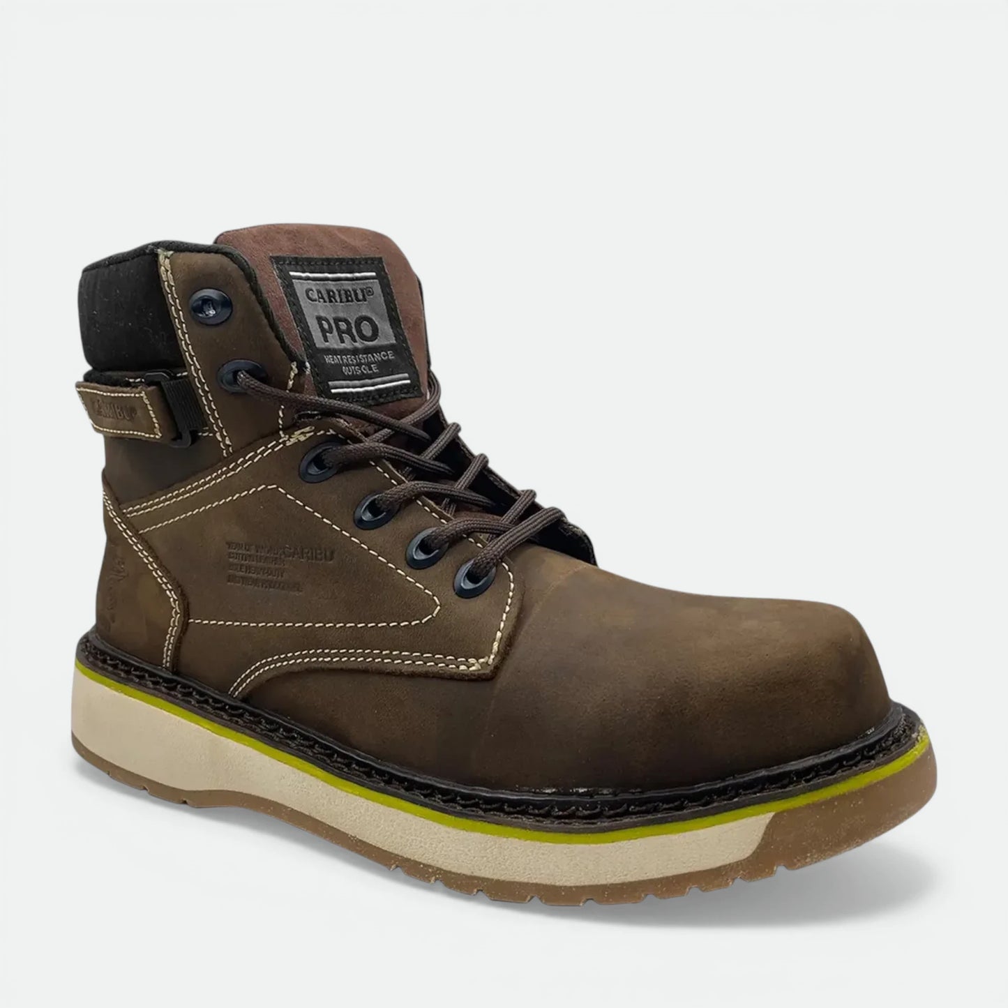 Botas Caribu De Piel Casquillo Dielectrico Modelo 955E