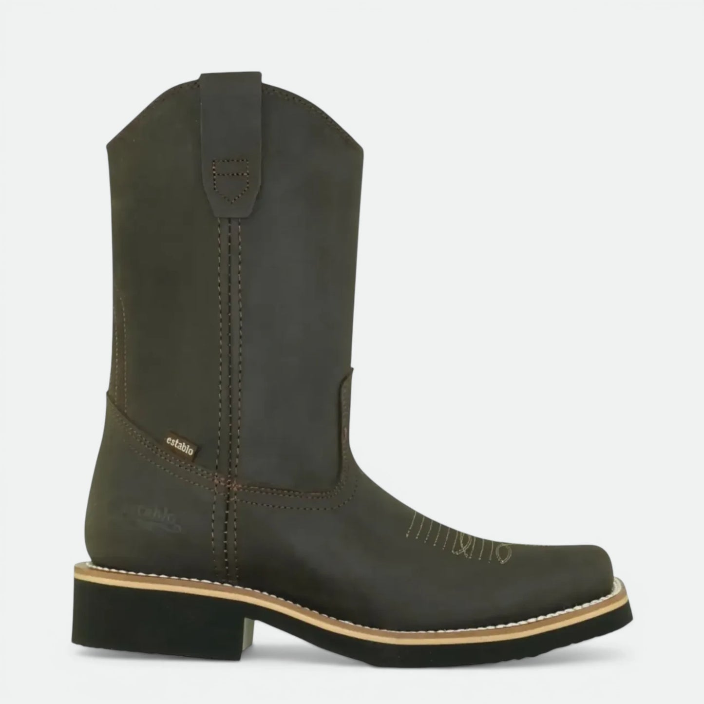 Bota Roper Establo Modelo 977 De Piel Res Horma Rodeo