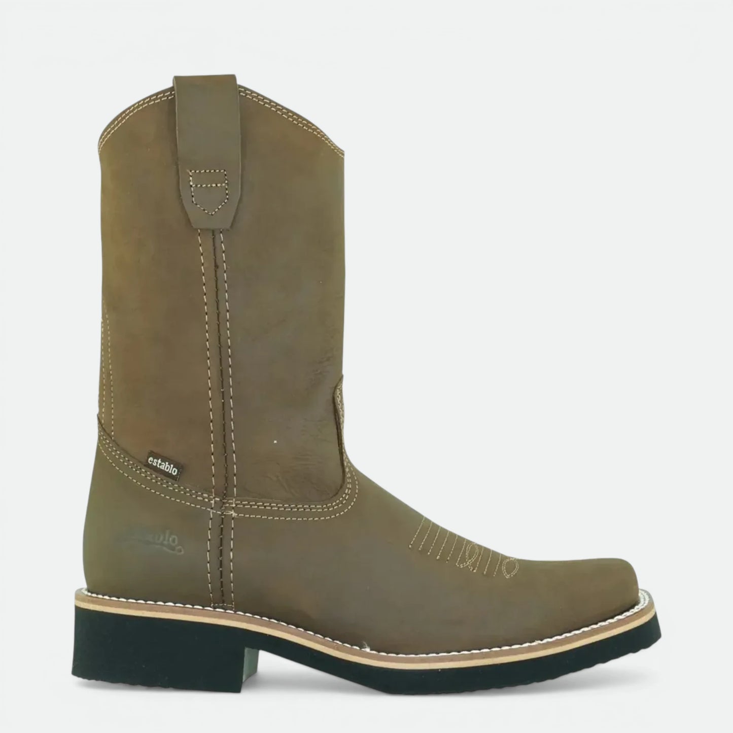 Bota Roper Establo Modelo 977 De Piel Res Horma Rodeo