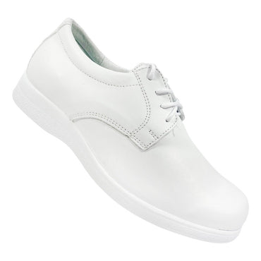 Zapato Unisex Enfermería Blanco De Piel Cómodo 20 Hrs Modelo 6