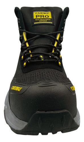 Bota De Seguridad Caribu 952 Industrial Con Casco