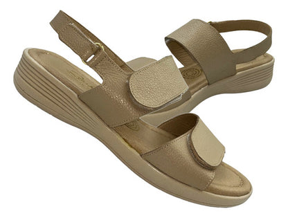 Sandalia Huarache Piel Para Dama Relax 390